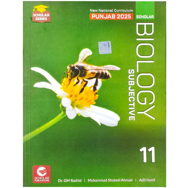 Scholar Biology Subjective Guide 11 - Saleemi Book Depot 