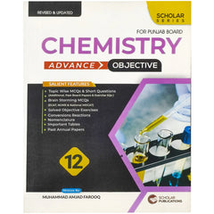Scholar Chemistry Advanced Objective Guide 12 - Saleemi Book Depot 