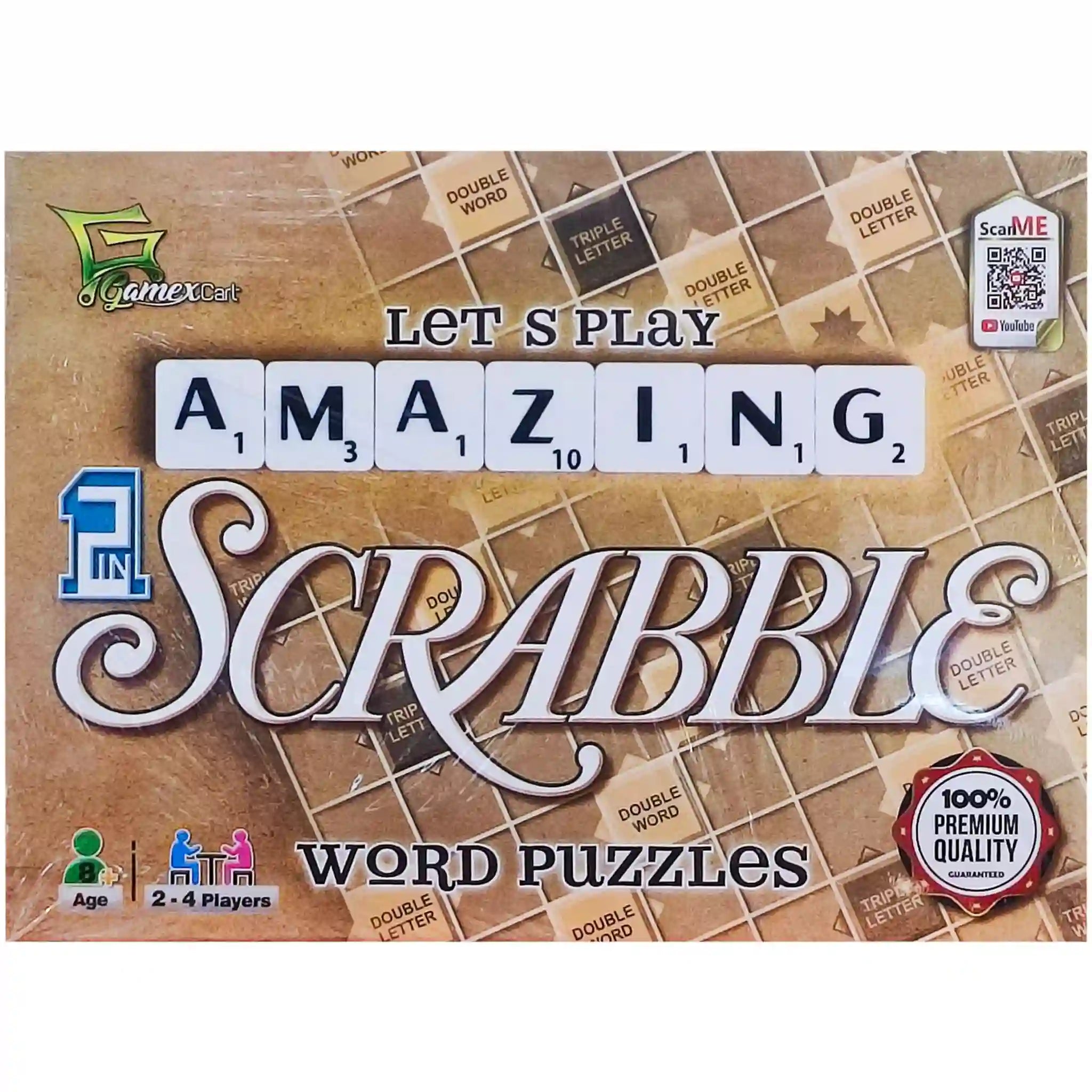 Scrabble Word Puzzles Senior - Saleemi Book Depot in pakistan