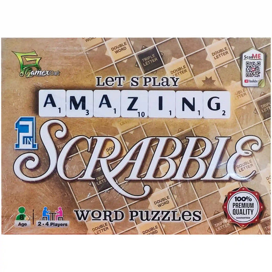 Scrabble Word Puzzles Senior - Saleemi Book Depot in pakistan