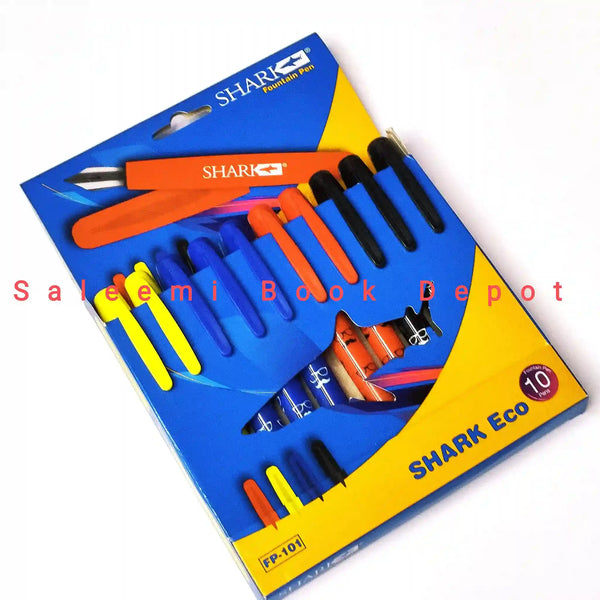 Shark Eco Fountain Pen FP101 piece - Saleemi Book Depot in pakistan