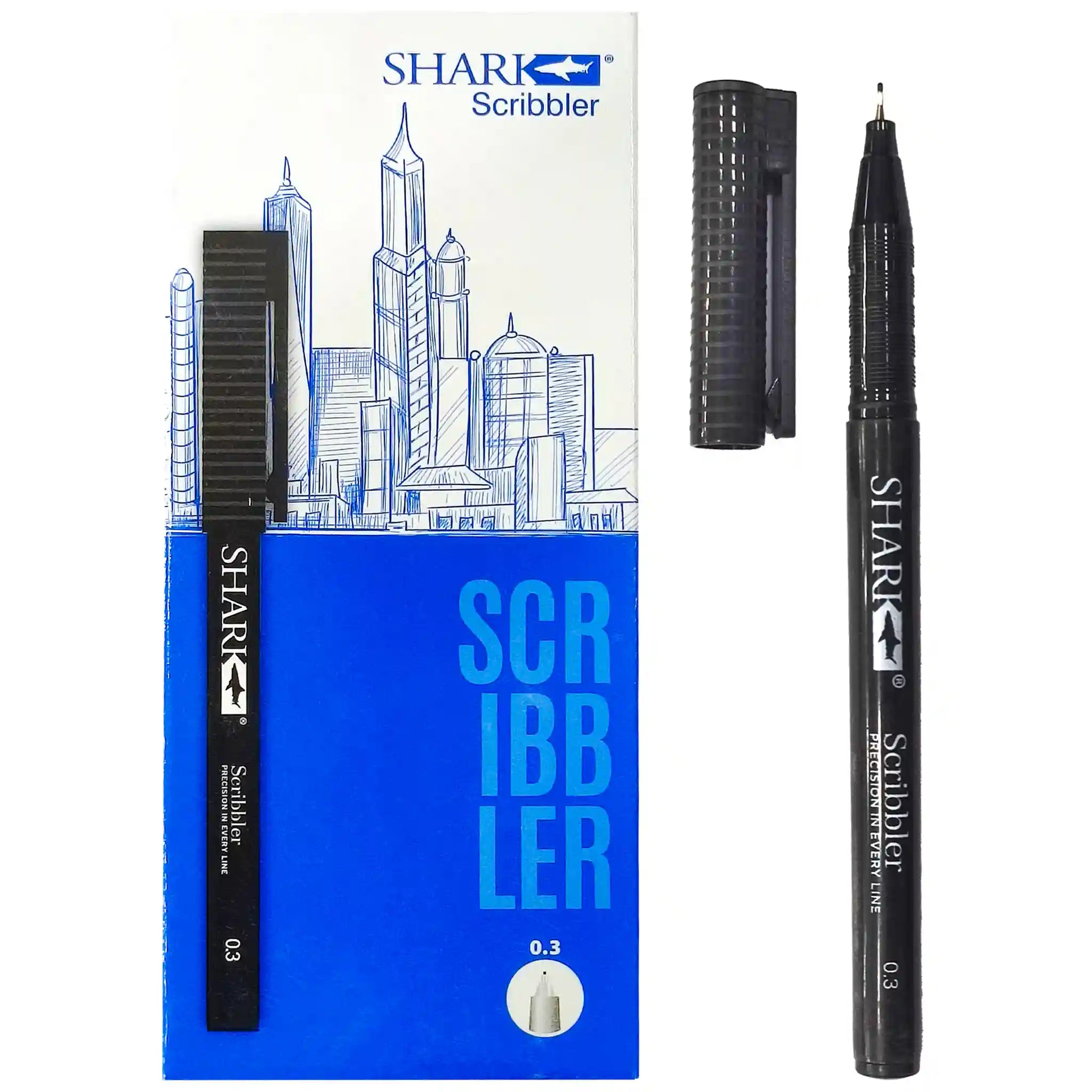 Shark Fine liner Scribbler Pointer - Saleemi Book Depot in pakistan