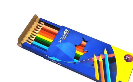 Shark Good Quality Colours Pack - Saleemi Book Depot in pakistan