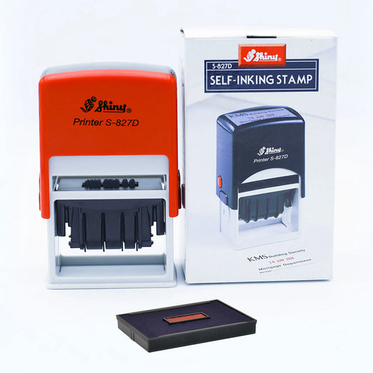 Shiny Printer Self Inking Stamp S-827 D - Saleemi Book Depot in pakistan