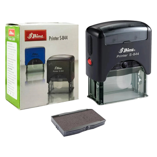 Shiny Printer Self Inking Stamps S-844 - Saleemi Book Depot in pakistan