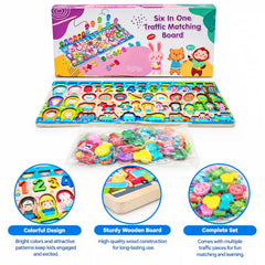 Six-In-One Traffic Matching Board