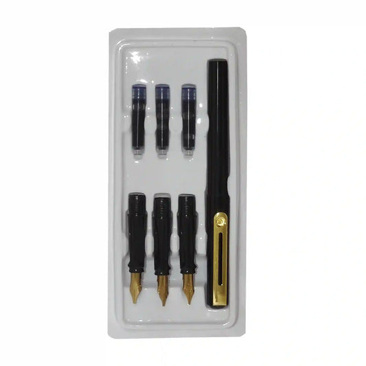 Sky Glory Calligraphy Ink Pen 4Nib Set - Saleemi Book Depot in pakistan