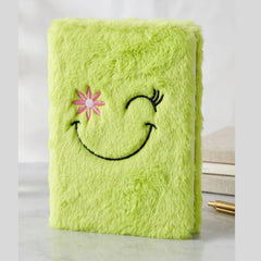Smiley Fur Notebook 14240
