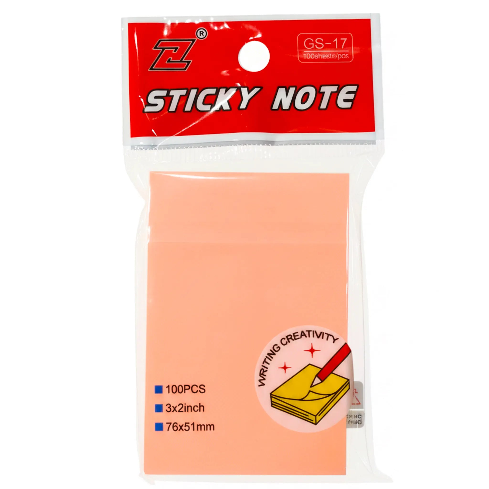 Sticky note, 5-color note GS-17 Pack - Saleemi Book Depot in pakistan
