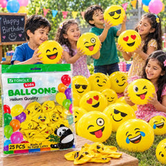 Tongle Kids Yellow Emoji Balloons