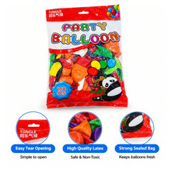 Tongle Party Balloon Pack 100 pieces