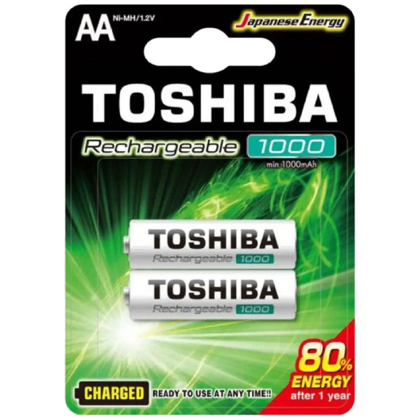 Toshiba Rechargeable 1000mah AA Cell