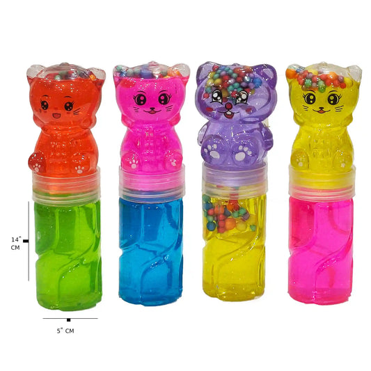 Two-Color Bear Slime (Plus Balls) - Slime Toy for Kids 2048