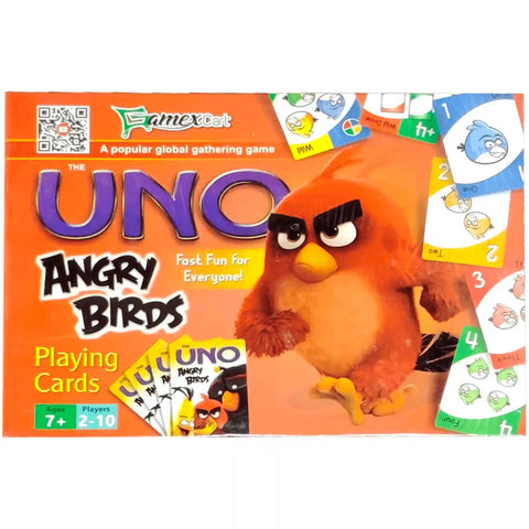 UNO Angry Birds Playing Cards - Saleemi Book Depot in pakistan