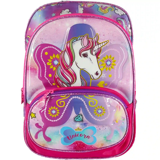 Unicorn School Bag For Girls - Saleemi Book Depot in pakistan