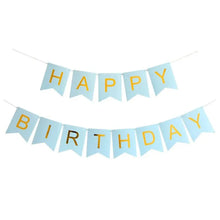 Happy Birthday Flag Banner