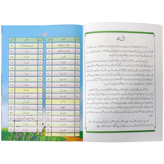 Urdu Qaida Nursery SNC KPK Afaq Sun Series - Saleemi Book Depot in pakistan