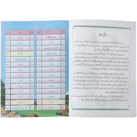 Urdu Qaida Playgroup SNC KPK Afaq Sun Series - Saleemi Book Depot in pakistan