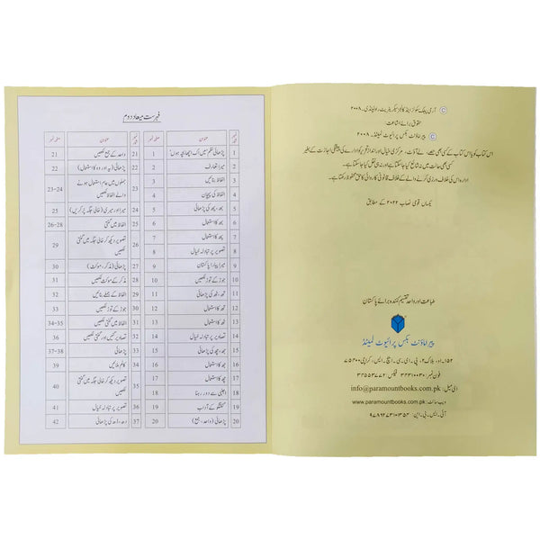 Urdu Pehla Qadam Pre 1 2nd term Aps