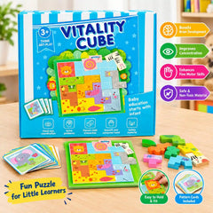 Vitality Cube Magnetic Animal Tetris Puzzle