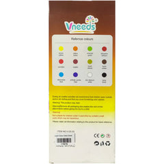 Vneeds Acrylic Colours 12pcs Pack - Saleemi Book Depot in pakistan