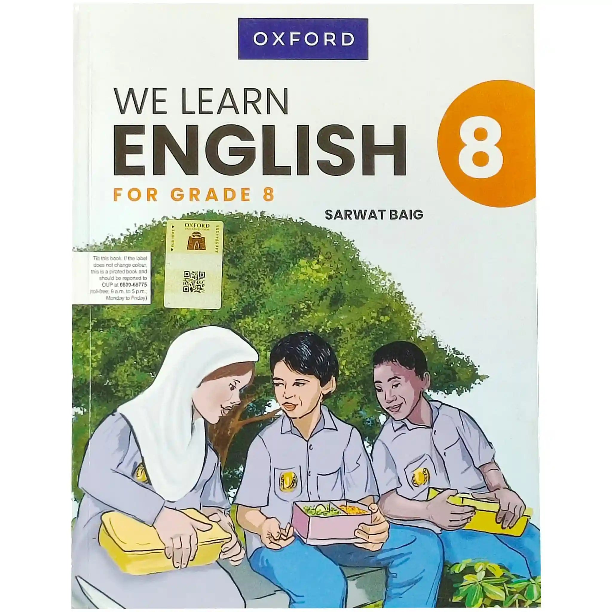 We Learn English 8 SNC Oxford - Saleemi Book Depot 