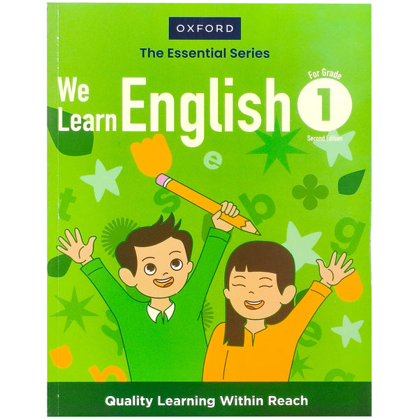 We Learn English For Grade 1 The Essential Series Oxford - Saleemi Book Depot 