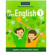 We Learn English For Grade 1 The Essential Series Oxford - Saleemi Book Depot 