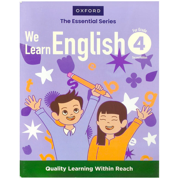 We Learn English For Grade 4 The Essential Series Oxford - Saleemi Book Depot 