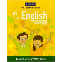 We Learn English Kindergarten The Essential Series Oxford - Saleemi Book Depot 