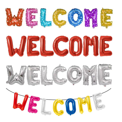 Welcome Foil Balloon Pack - Saleemi Book Depot in pakistan