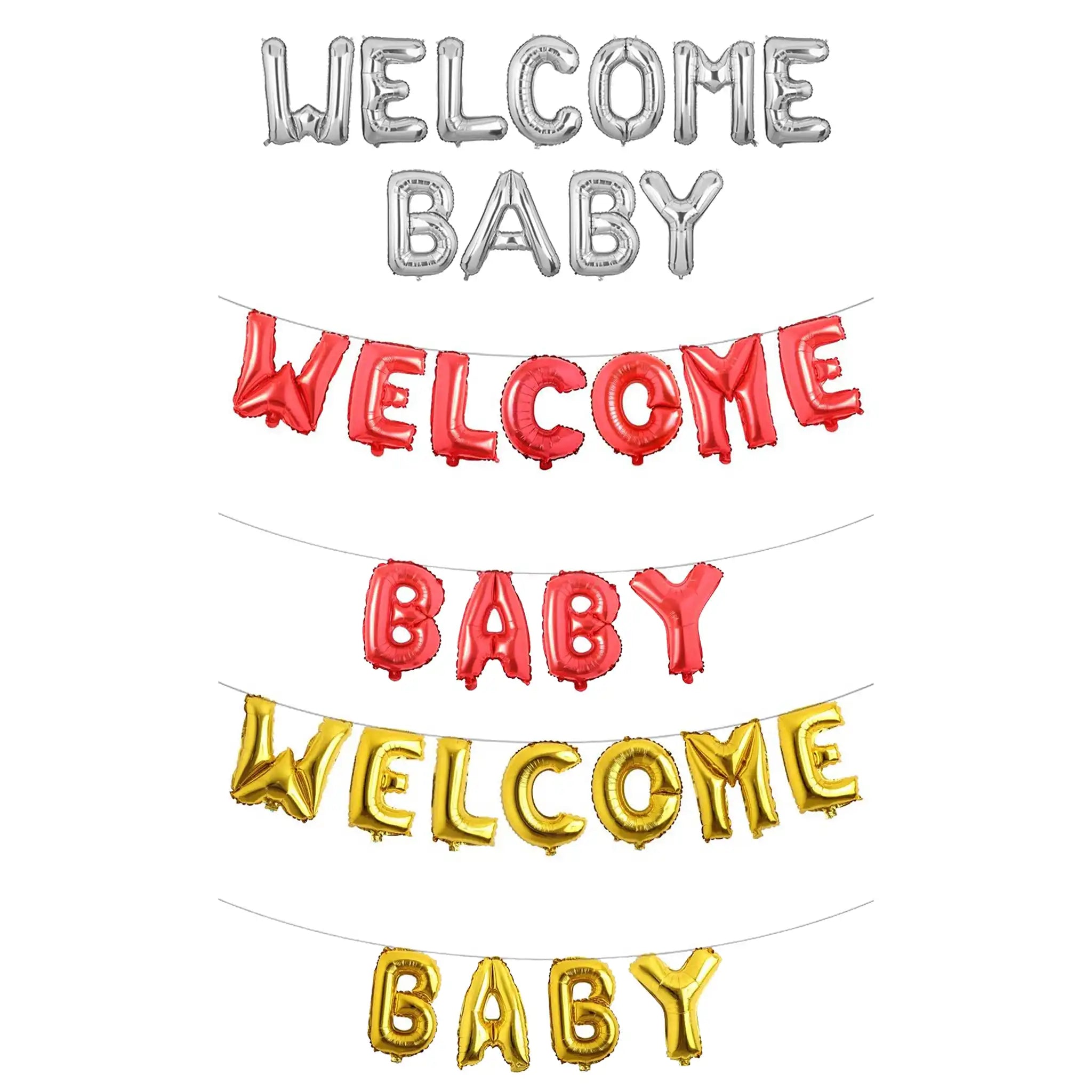 Welcome baby foil balloons - Saleemi Book Depot in pakistan