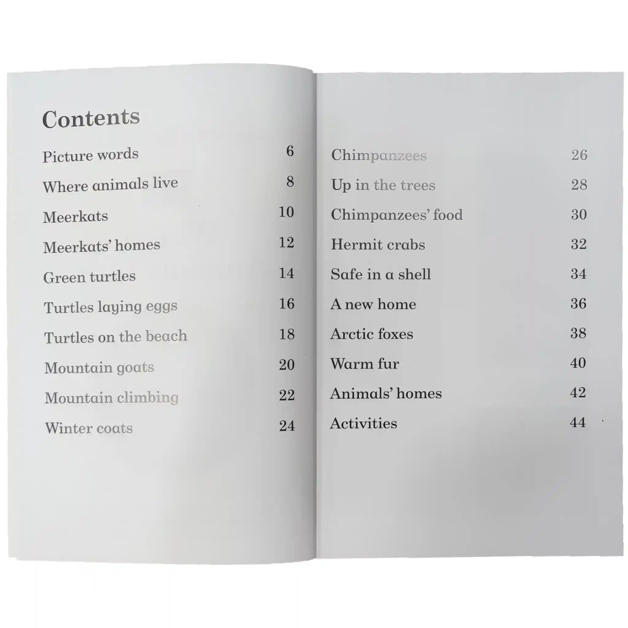 Where Animals Live Level 3 LadyBird - Saleemi Book Depot 