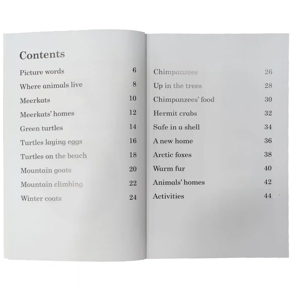 Where Animals Live Level 3 LadyBird - Saleemi Book Depot 