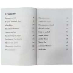 Where Animals Live Level 3 LadyBird - Saleemi Book Depot 