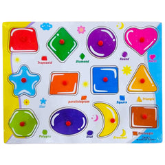 Wooden Puzzle Board knobbed