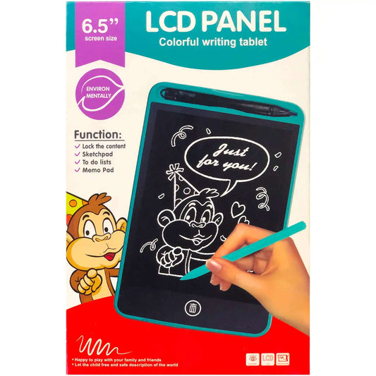 Writing Tablet LCD Panel 6.5" Inch - Saleemi Book Depot 