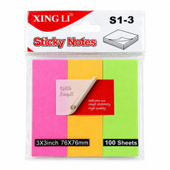 Xing Li Sticky Notes 3x3 Inch S1-3
