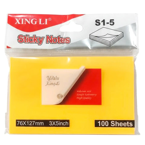 Xingli Sticky Notes 5 Colour S15 - Saleemi Book Depot in pakistan