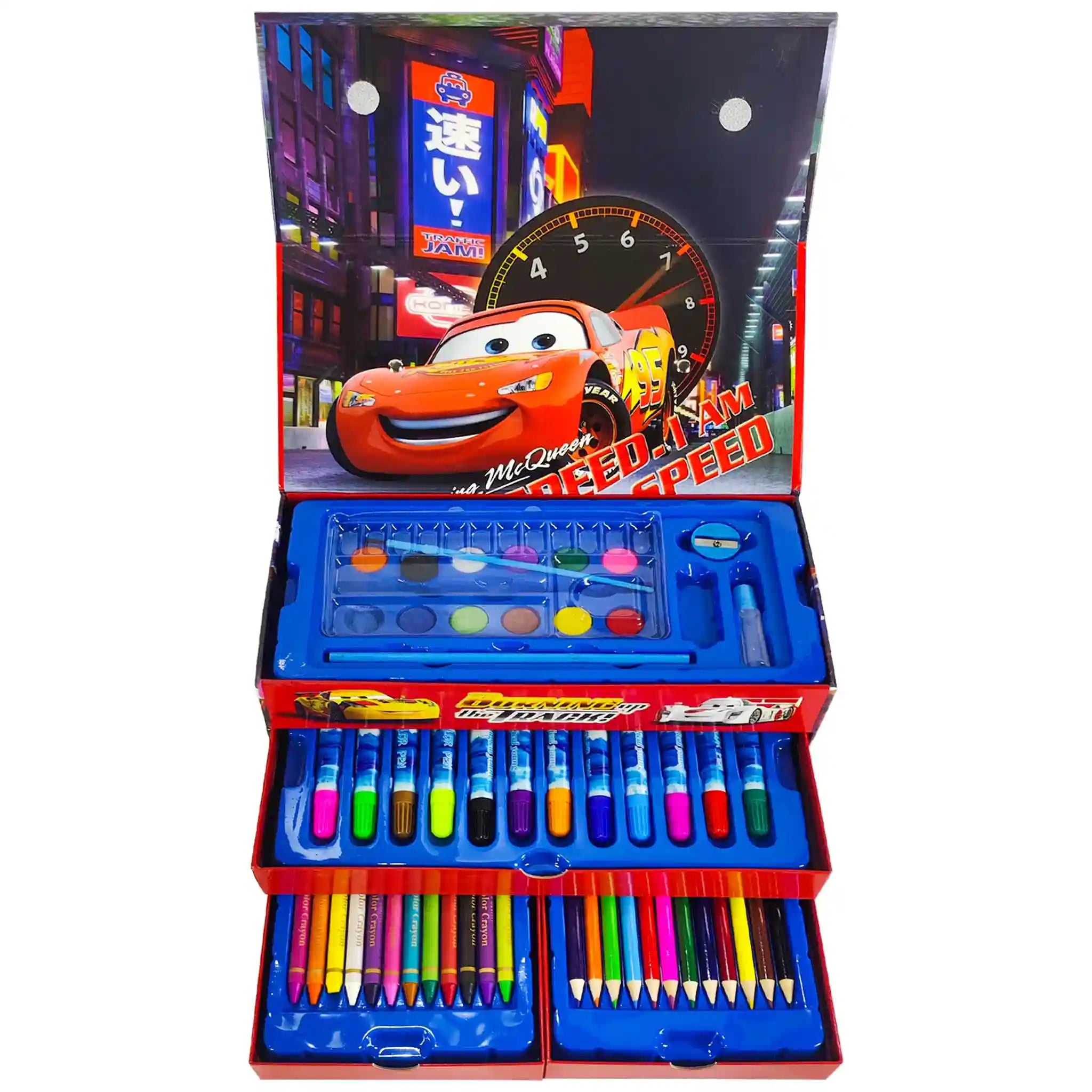 Young Artist Car Color Kit Art Set 54 Pcs - Saleemi Book Depot in pakistan
