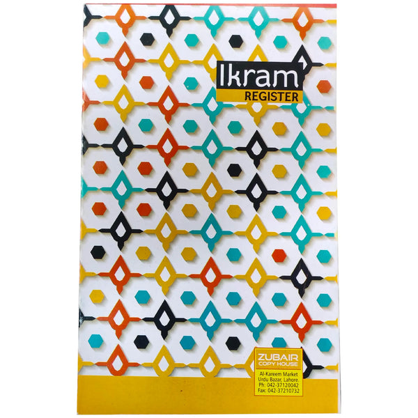 Z4 Broad Line Ikram Register - Saleemi Book Depot