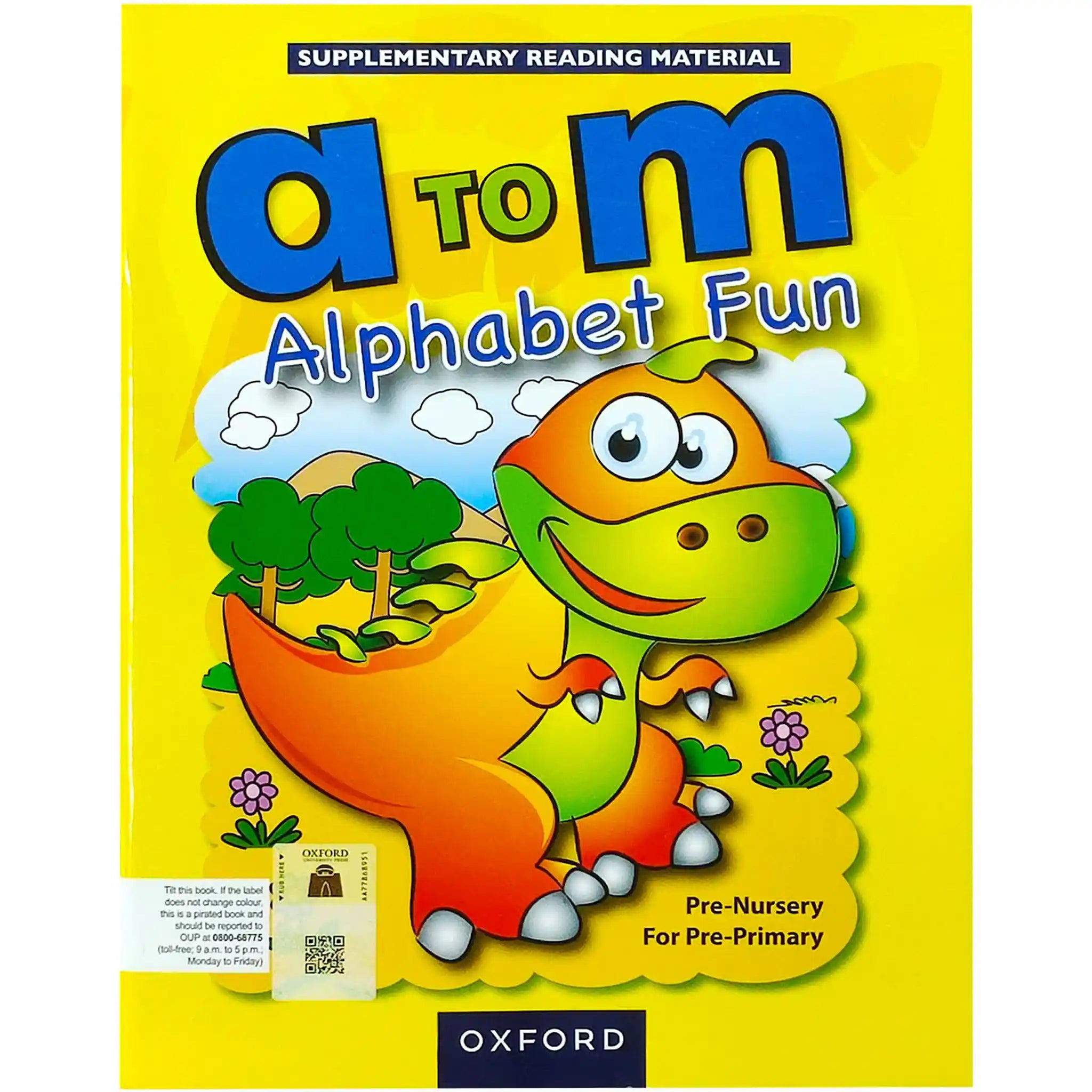 a To m Alphabet Fun Pre Nursery Oxford - Saleemi Book Depot 