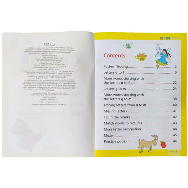 a To m Alphabet Fun Pre Nursery Oxford