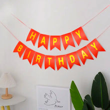 Happy Birthday Flag Banner