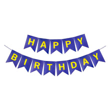 happy birthday flag banner