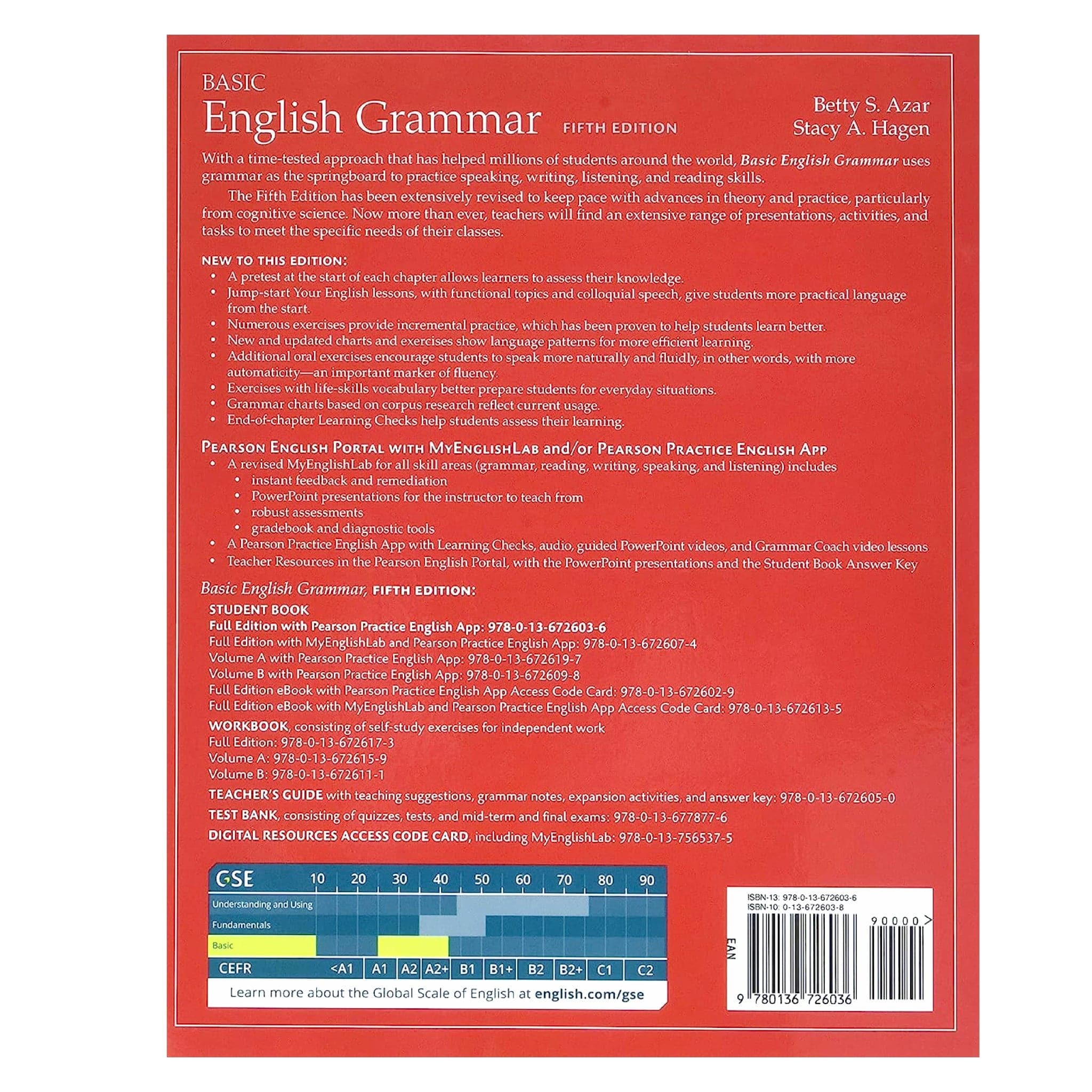 Basic English Grammar Novel By Pearson