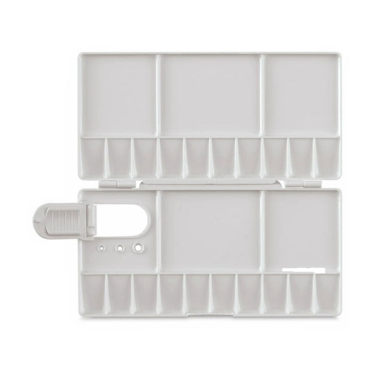 Water Color Plastic Palette Folding Tray Paint