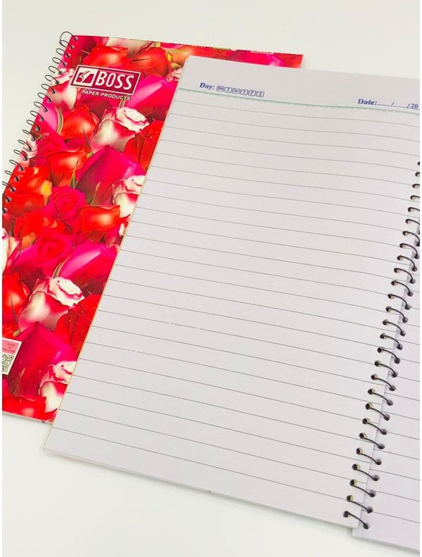 Boss C3 Broad Line Spiral Register - Saleemi Book Depot
