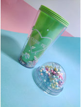 Cutie Pie Sipper Glass G1002, A best Coldcup with Straw