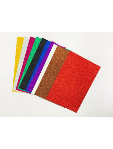 Glitter Fomic Sheet 10Pcs Pack